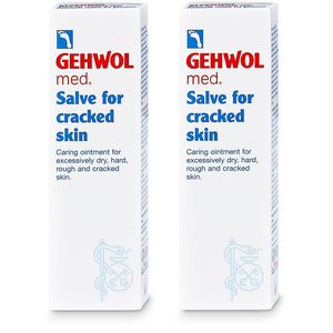 Gehwol Revne Salve - Til Meget Tør, Ru, Revnet Hud - 250 ml i 2x125 ml tube