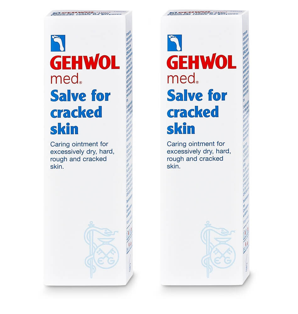 Gehwol Revne Salve - Til Meget Tør, Ru, Revnet Hud - 250 ml i 2x125 ml tube