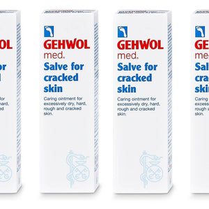 Gehwol Revne Salve - Til Meget Tør, Ru, Revnet Hud - 500 ml i 4x125 ml tube